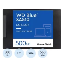 SSD накопитель WD BLUE SA510 2,5 500Gb (WDS500G3B0A)