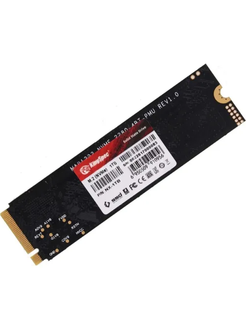 SSD накопитель Kingspec PCIe 3.0 x4 1TB NX-1TB M.2 2280 0.9 DWPD