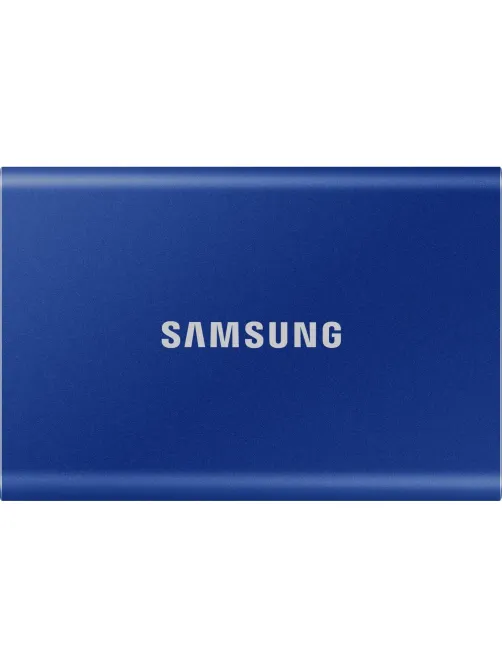 Портативный SSD Samsung T7, 2Tb, Indigo Blue (MU-PC2T0H/WW)