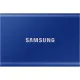Портативный SSD Samsung T7, 2Tb, Indigo Blue (MU-PC2T0H/WW)
