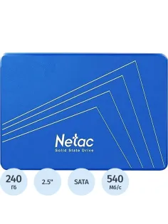 SSD накопитель NeTac N535S 2.5 SATA 240GB (NT01N535S-240G-S3X)