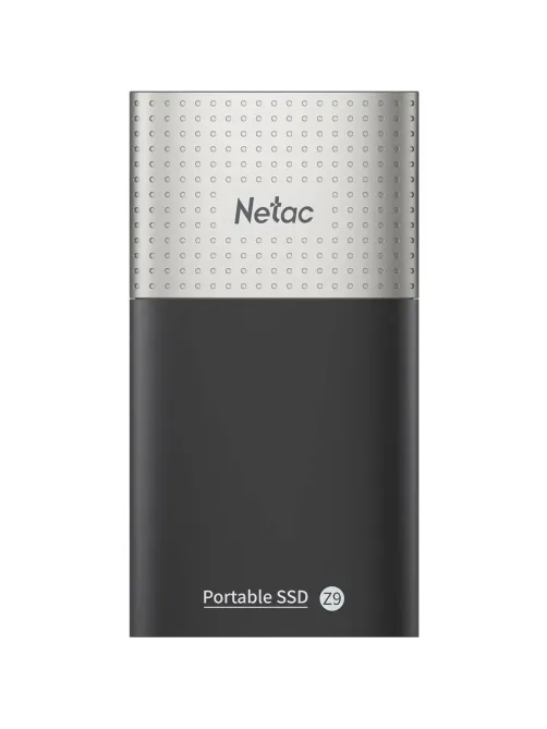 Портативный SSD Netac 500Gb/USB-C/EXT/Black (NT01Z9-500G-32BK)
