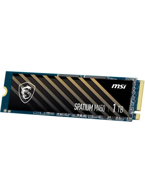 SSD накопитель MSI SSD SPATIUM M450, 1000GB, M.2 PCIe4.0x4(S78-440L0M0-P83