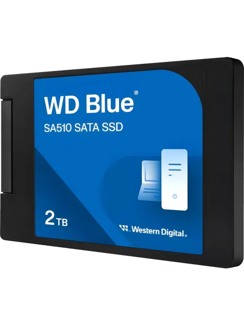SSD накопитель WD Blue SA510 2Tb 2,5' SATA(WDS200T3B0A)