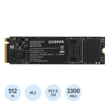SSD накопитель Digma PCIe 3.0 x4 512GB DGSM3512GM23T Mega M2 M.2 2280