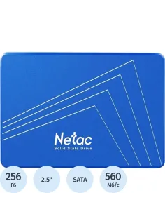 SSD накопитель Netac SATA-III 256GB NT01N600S-256G-S3X N600S 2.5