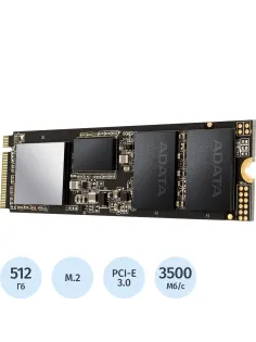 SSD накопитель ADATA SX8200PNP 512GB M.2 PCIe3.0x4(ASX8200PNP-512GT-C)