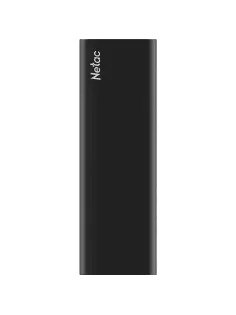 Портативный SSD NeTac External SSD Z Slim USB 3.2 1Tb Black