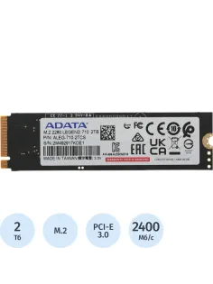 SSD накопитель A-Data PCIe 3.0 x4 2TB ALEG-710-2TCS Legend 710 M.2 2280