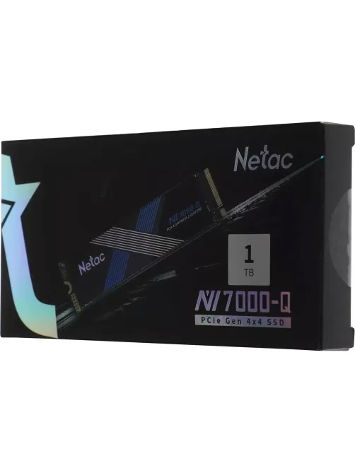 SSD накопитель Netac PCIe 4.0 x4 1TB NT01NV7000Q-1T0-E4X NV7000Q M.2 2280