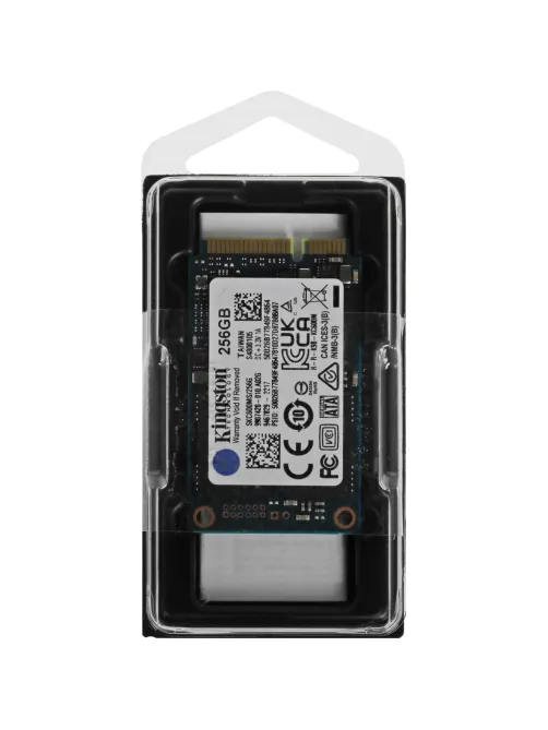 SSD накопитель Kingston KC600, 256GB, mSATA, SATA(SKC600MS/256G)