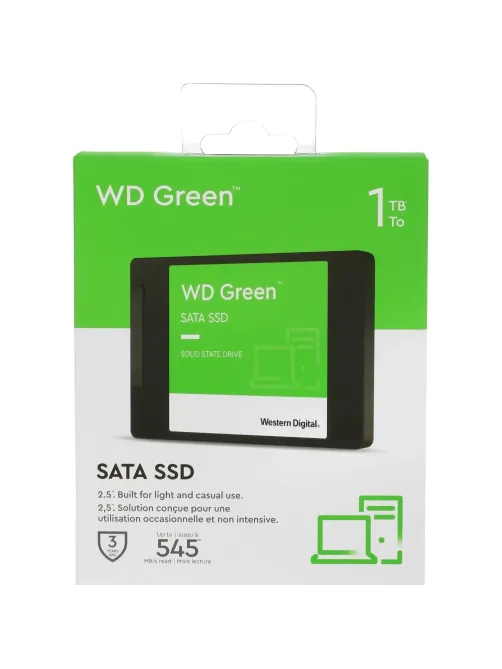 SSD накопитель WD Green 2,5' SATA 1Tb(WDS100T3G0A)
