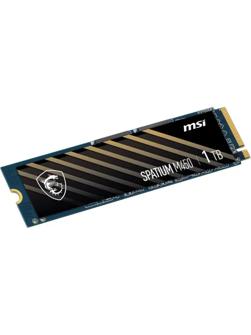SSD накопитель MSI SSD SPATIUM M450, 1000GB, M.2 PCIe4.0x4(S78-440L0M0-P83