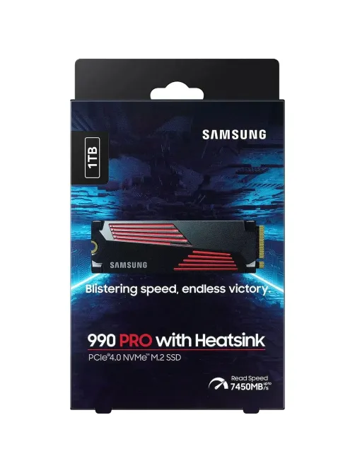 SSD накопитель Samsung SSD 990 PRO, 1Tb M.2PCIe 4.0 x4(MZ-V9P1T0CW)