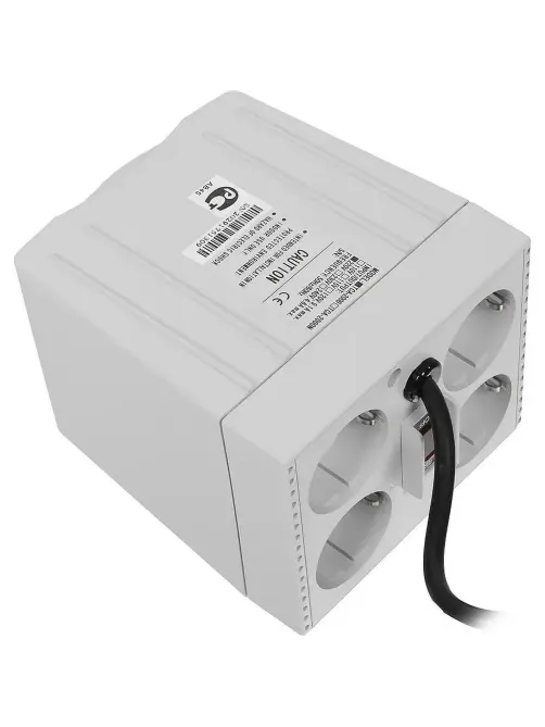 Стабилизатор напряжения Powercom TCA-2000 1000Вт 2000ВА белый