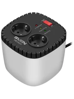 Стабилизатор напряжения SVEN VR-F600 (200Вт,Входное 170-280В,  2xEURO)