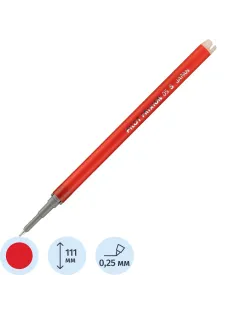 Стержень гелевый 111мм PILOT BLS-FRP-5 для Frixion Point крас 0,25мм