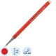 Стержень гелевый 111мм PILOT BLS-FRP-5 для Frixion Point крас 0,25мм