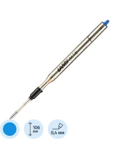 Стержень шариковый 106мм LAMY M16 синий F 1600148