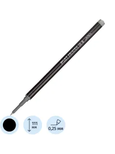 Стержень гелевый 111мм PILOT BLS-FRP-5 для Frixion Point черный 0,25мм