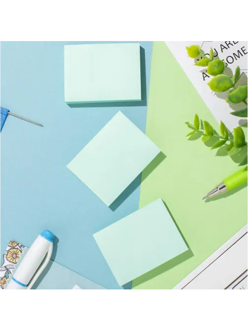 Стикеры ATTACHE Bright colours с клеев.краем 38х51 салатовый 100л. 3 шт/наб