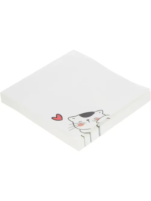 Стикеры с клеевым краем M&G So Many Cats, 76x76 мм, 80 л, в ассортименте