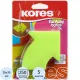 Стикеры фигурные Kores FANTASY ARROW 70x70мм,5смешан.неон.цв. по 250л 48704