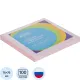 Стикеры ATTACHE Bright colours с клеев.краем 76х76 розовый 100л