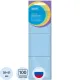 Стикеры ATTACHE Bright colours с клеев.краем 38х51 голубой 100л. 3 шт/наб