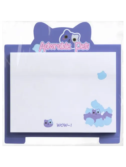 Стикеры с клеевым краем M&G Adorable Pet, 76x100 мм, 40 л, в ассортименте
