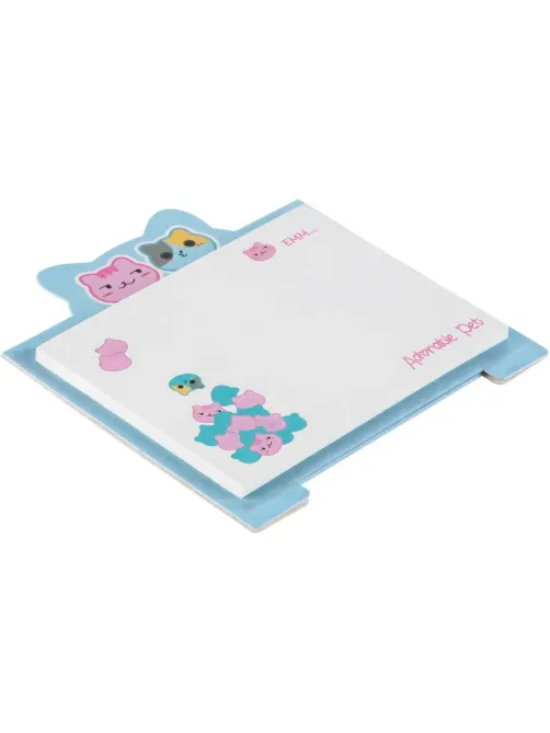 Стикеры с клеевым краем M&G Adorable Pet, 76x100 мм, 40 л, в ассортименте