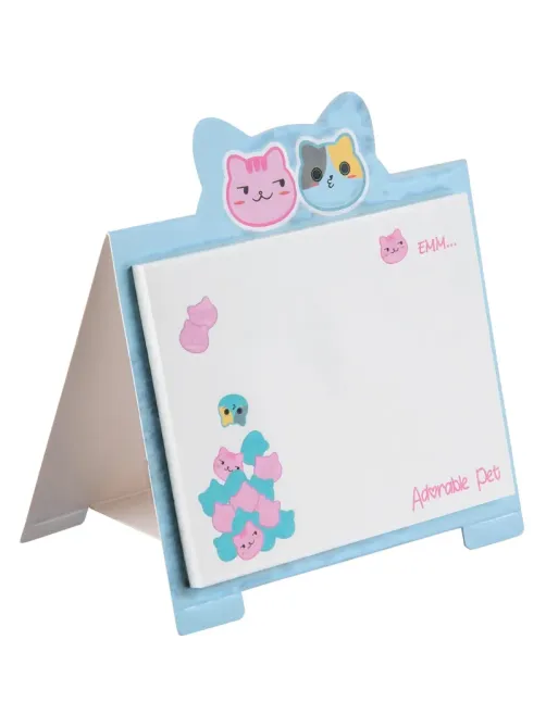 Стикеры с клеевым краем M&G Adorable Pet, 76x100 мм, 40 л, в ассортименте