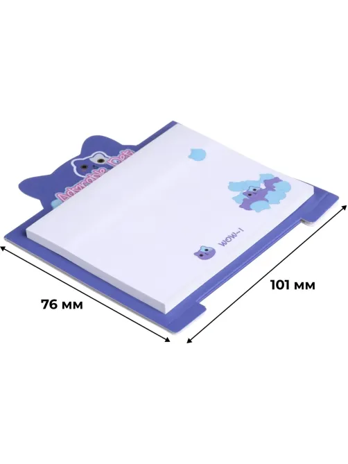 Стикеры с клеевым краем M&G Adorable Pet, 76x100 мм, 40 л, в ассортименте