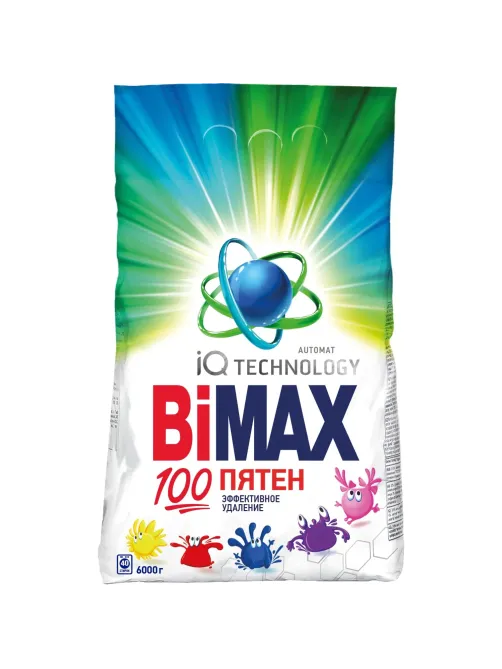Порошок стиральный BiMax 100 пятен Автомат 6кг