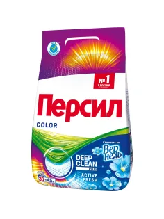 Порошок стиральный Персил Колор Свежесть от Вернель для цвет белья 4,5кг