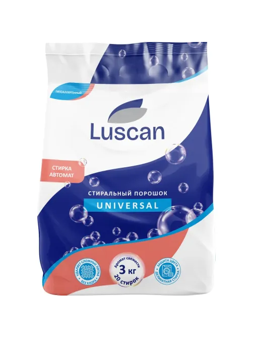 Порошок стиральный Luscan автомат универсал 3000г