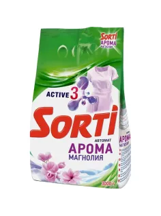 Порошок стиральный Sorti Арома Магнолия Автомат 6кг
