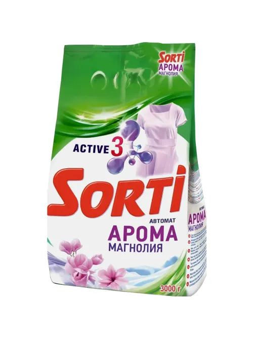 Порошок стиральный Sorti Арома Магнолия Автомат 6кг