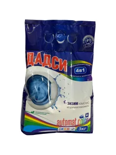 Порошок стиральный Дадси 3 кг колор 4 в 1