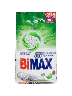 Порошок стиральный BiMax Белоснежные вершины 3кг автомат