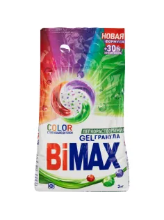 Порошок стиральный BiMax Color 3кг автомат
