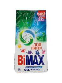 Порошок стиральный BiMax 100 пятен автомат 3 кг