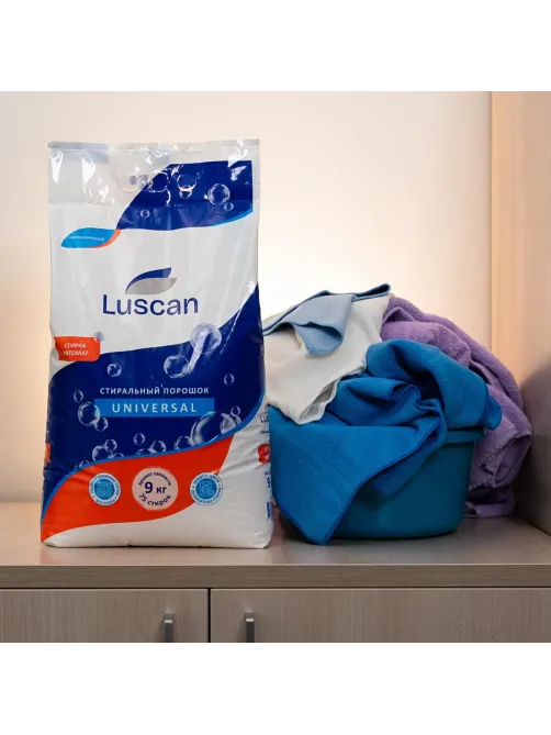 Порошок стиральный Luscan автомат универсал 9000г