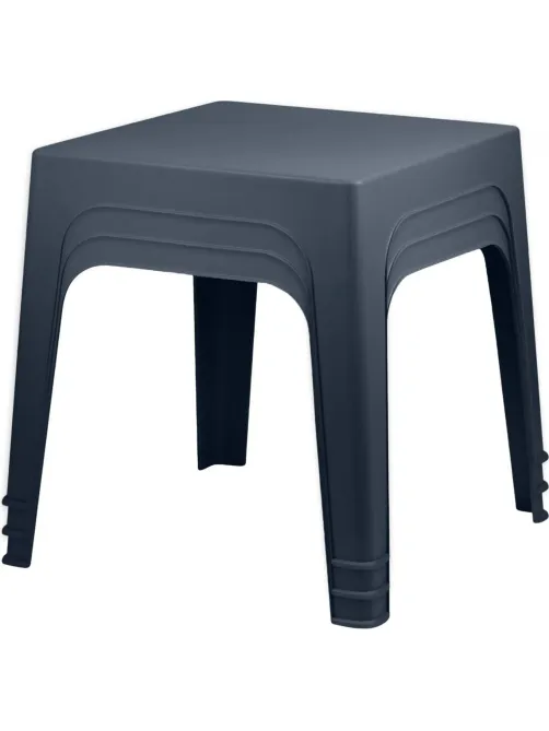 Стол PR_журнальный Decorona DeForma 595x595x495 мм графитовый шторм