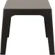 Стол PR_журнальный Decorona DeForma 595x595x495 мм теплый орех