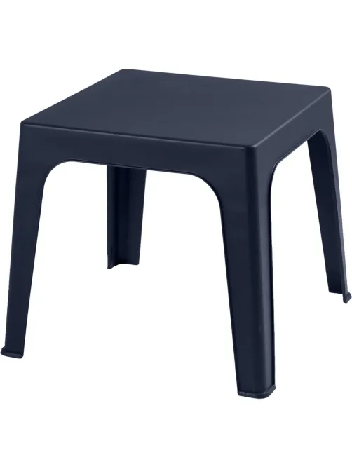 Стол PR_журнальный Decorona DeForma 595x595x495 мм графитовый шторм
