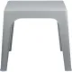 Стол PR_журнальный Decorona DeForma 595x595x495 мм дымчатый кварц