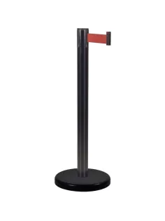 Стойка с лентой 2 метра TEH_BSLN-X86332 BLACK RED