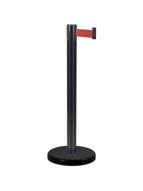 Стойка с лентой 3 метра TEH_BSLN-X86333 BLACK RED