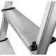 Стремянка HAILO L60 5 ступенек Н=280см с лотком, алюм (8160-507)